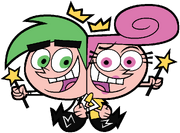 Cosmo and Wanda Wand Wave