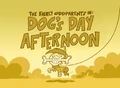 Dog's Day Afternoon
