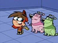 Timmy's "new" costume.