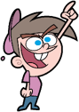 Timmy Turner Pointing Up