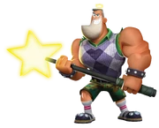Jorgen Von Strangle Leader of the fairies.