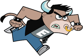 Stock Image of Bull-E