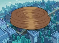 Timmy's hair as a hairicane.