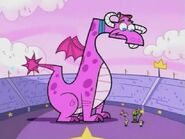 Timmy is turned into a hybrid dragon