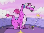 Timmy as an imaginary animal.