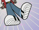 Some cool new sneakers.