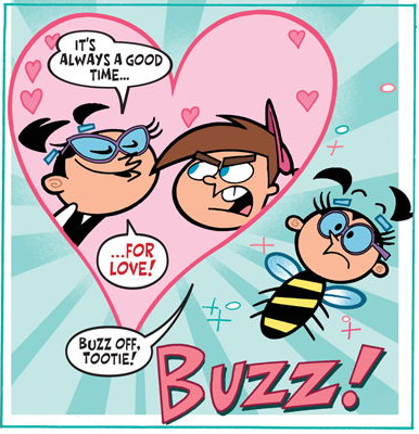 fairly odd parents timmy and trixie kiss