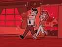 Mr. Turner and his wife appear in the game coming back to the house.