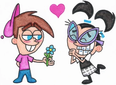 Timmy Turner e Totie