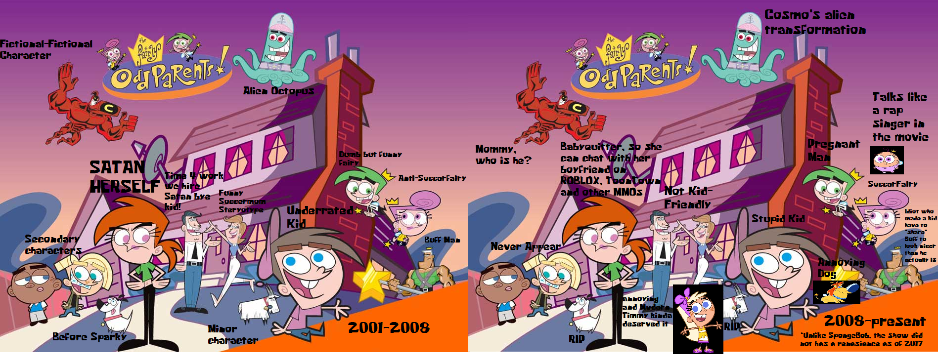 User Blog Maddox121 Then And Now Fairly Odd Parents Fairly Odd Parents Wiki Fandom - carmycle spongebob roblox