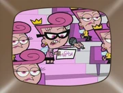 Wanda as a talk show host
