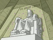 Ape Braham Lincoln Memorial