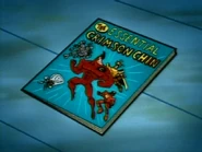 ChinMomDad071.jpg (27 KB) Iron Lung, The Crimson Chin, The Bronze Kneecap, Titanium Toenail (Lower Left), and Brass Knuckles On the Cover "The Essential Crimson Chin"