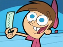 Timmy offers spearmint gum.