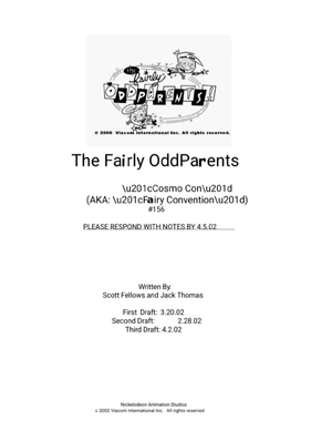 Cosmo Con Script Cover