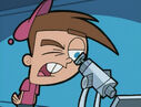 Timmy is so bored looking at the small lifeforms through the microscope.