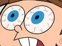 Timmy's bloodied up eyes, ouch.