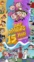 Promotional poster celebrating the 15th anniversary of The Fairly Odd Parents