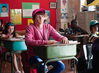 The first promotional image of Drake Bell as , released at San Diego Comic Con 2010.