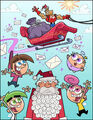 Poof in a promotional poster for Merry Wishmas