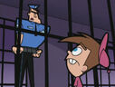 The officer asking Timmy where the "creepy adult" went.