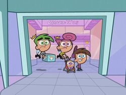 fairly odd parents timmy and poof
