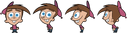 Timmy Turner's Season 1-2 side views