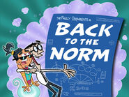 Titlecard-Back to the Norm