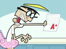 "...but I have no choice but to GIVE YOU AN A!"