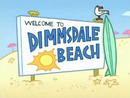 The sign welcoming visitors.