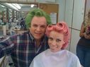 Jason Alexander and Cheryl Hines as Cosmo and Wanda