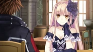 Marianna blushing