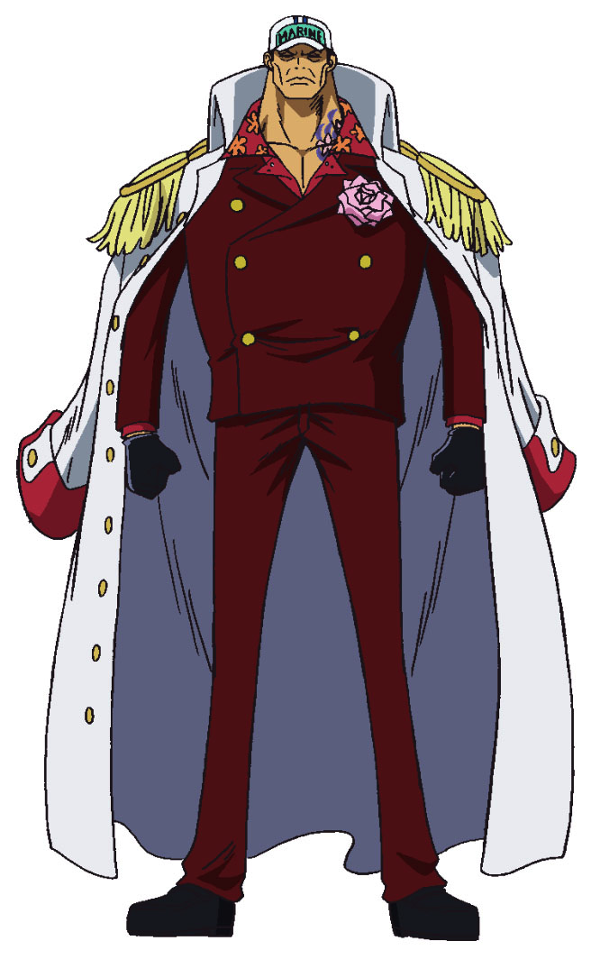 One Piece Fleet Admiral Sakazuki Cosplay Costume