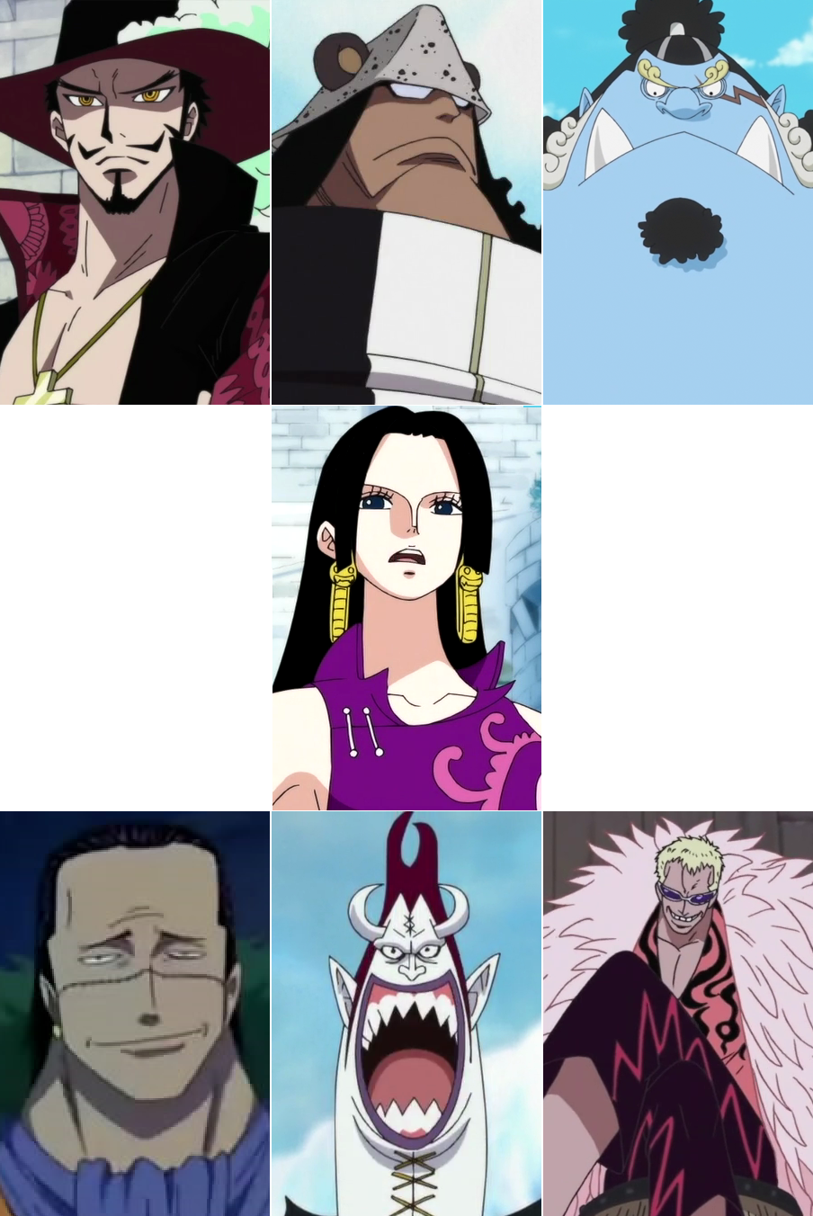 Seven Warlords of the Sea, One Piece Wiki