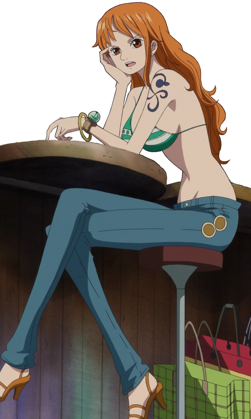 Designated Girl Fight in Action: Nami from One Piece