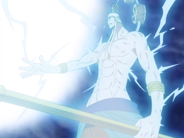 Nami with the Goro Goro no mi! (Enel's Rumble-Rumble fruit ; Based