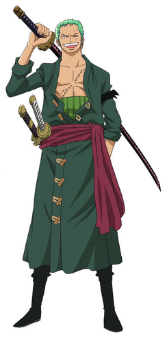 Roronoa Zoro's Outfit During The Skypiea Arc - One Piece Zoro