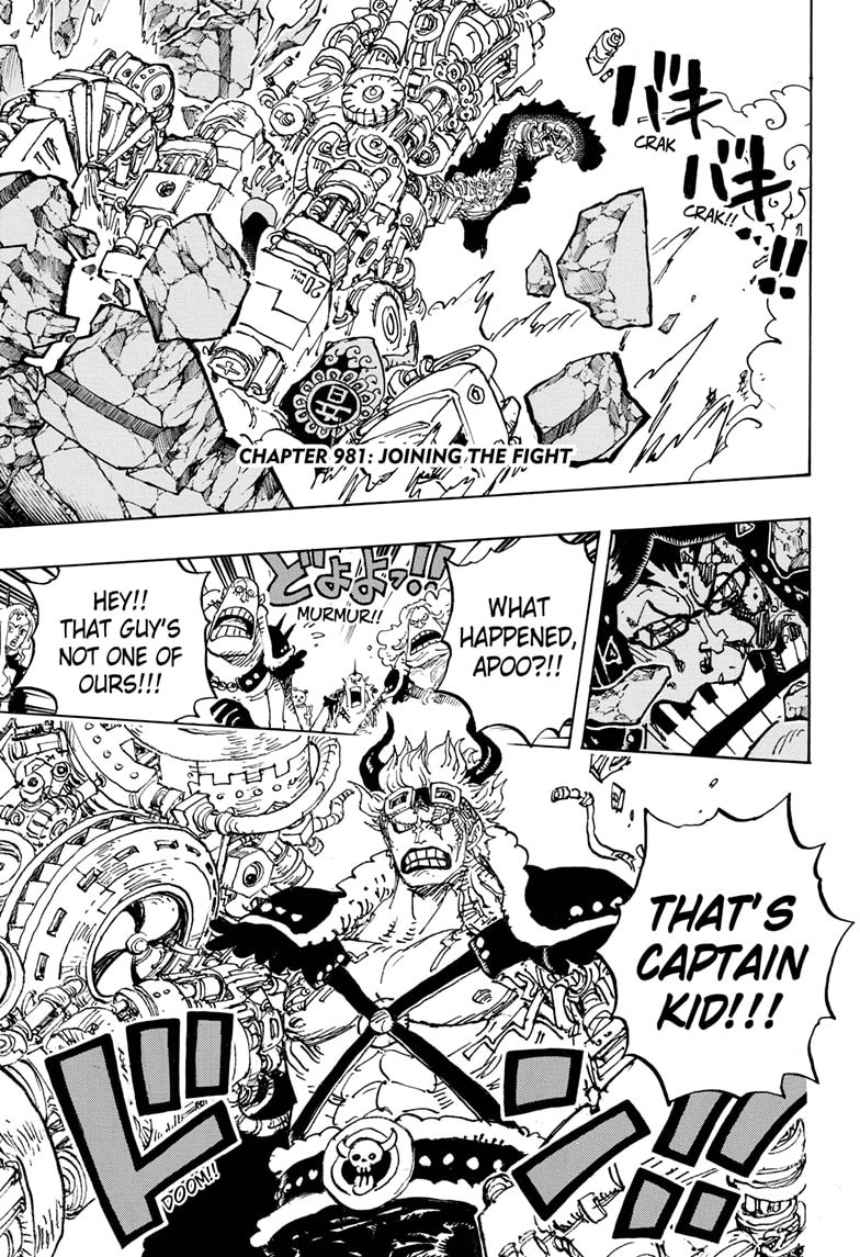 Chapter 981, One Piece Wiki