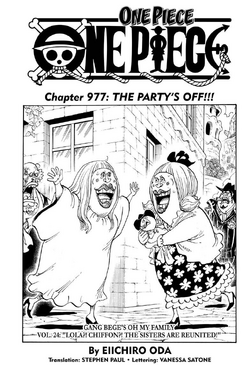 One Piece Chapter 977 Fairy Tail And One Piece Universe Database Wiki Fandom