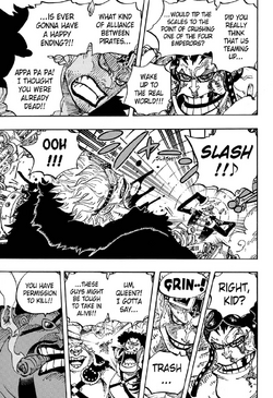 One Piece Chapter 981 Fairy Tail And One Piece Universe Database Wiki Fandom