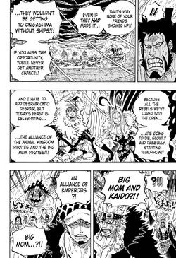 One Piece Chapter 975 Fairy Tail And One Piece Universe Database Wiki Fandom