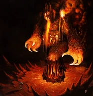 Demonio del Golen Del Demonio de Lava