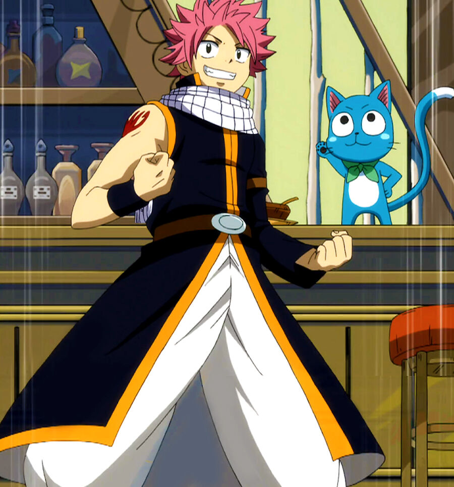 Natsu Dragneel (fairy tail) Minecraft Skin