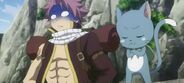 Natsu e Happy