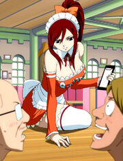 Erza serveuse