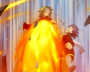 Natsu attaque Jackal