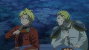 Yûri et Precht se disputent