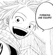 Natsu propose à Lucy de faire équipe