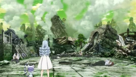 Faris et Touka arrivent au Village de Hakumetsu