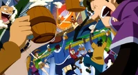 Les Membres de la Guilde sont contents du retour de Gildarts